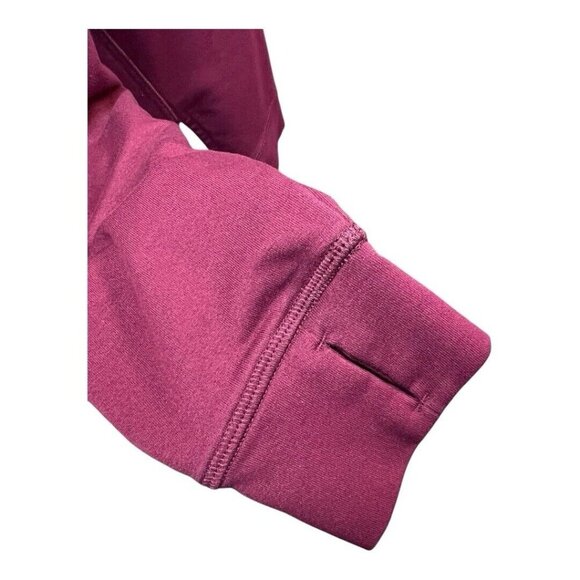 BCG Womens Split Shoulder Sweatshirt~Size Lrg~Deep Red Athletic Sporty Top L5 17 - Picture 9 of 13